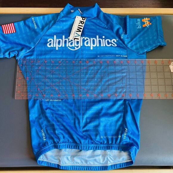 Primal Men's Sport Cut Raglan Cycling Jersey Alpha graphics - Picture 6 of 8